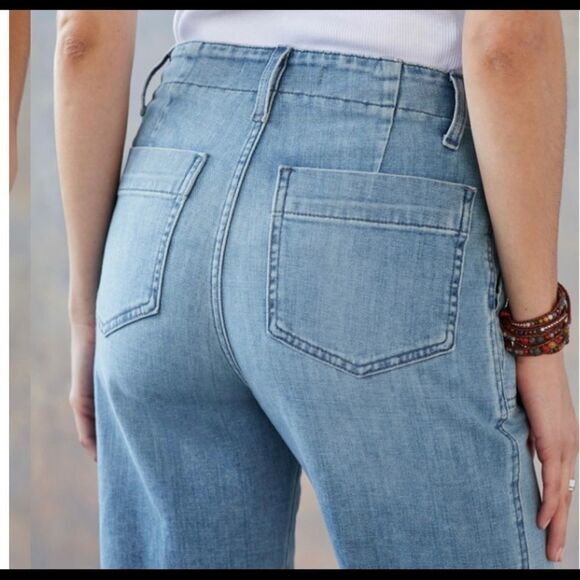 Joe’s Jeans The Blake high rise wide leg crop Woman’s Size 27 - Picture 4 of 7